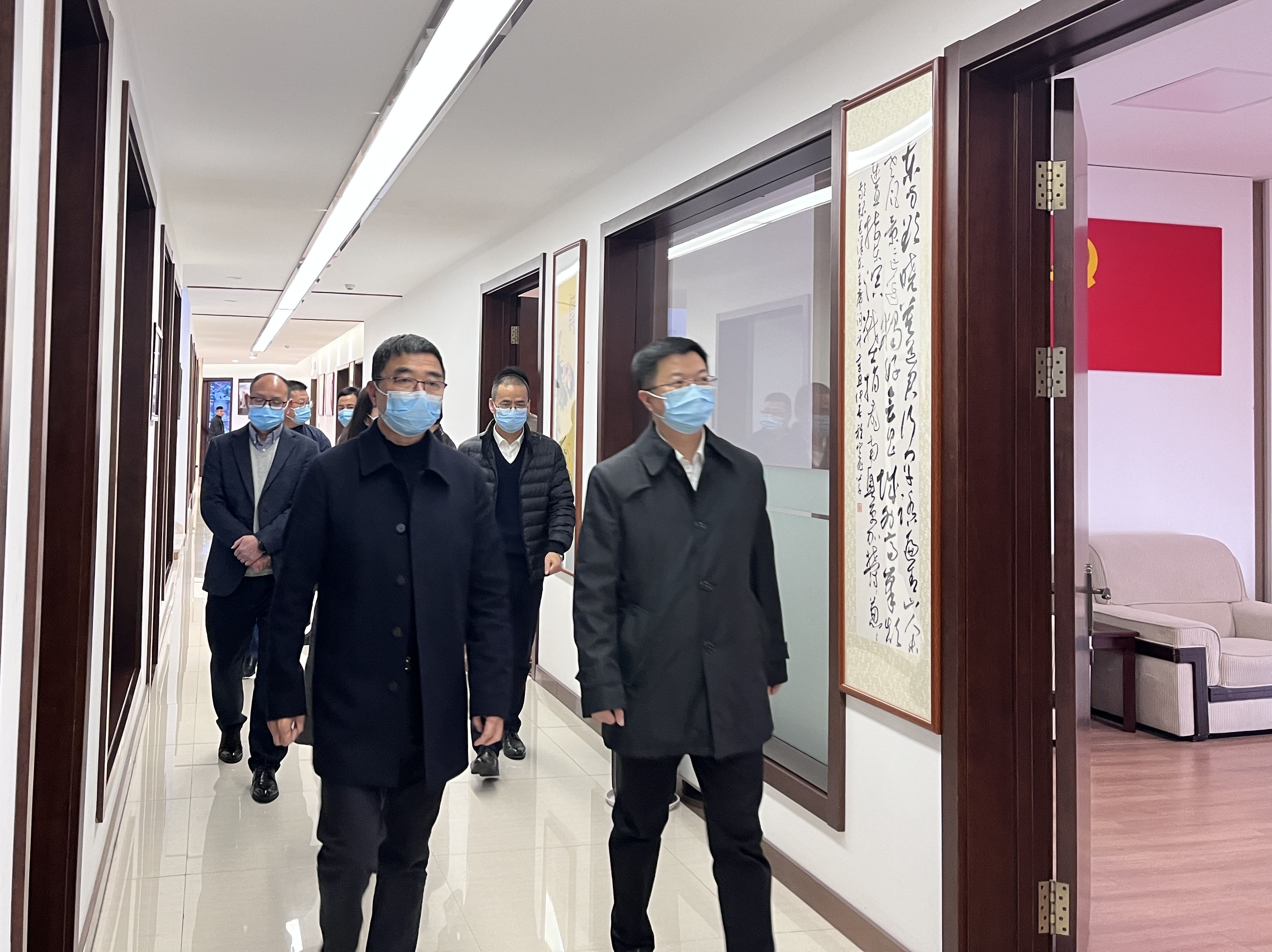 青田县县长潘伟莅临指导