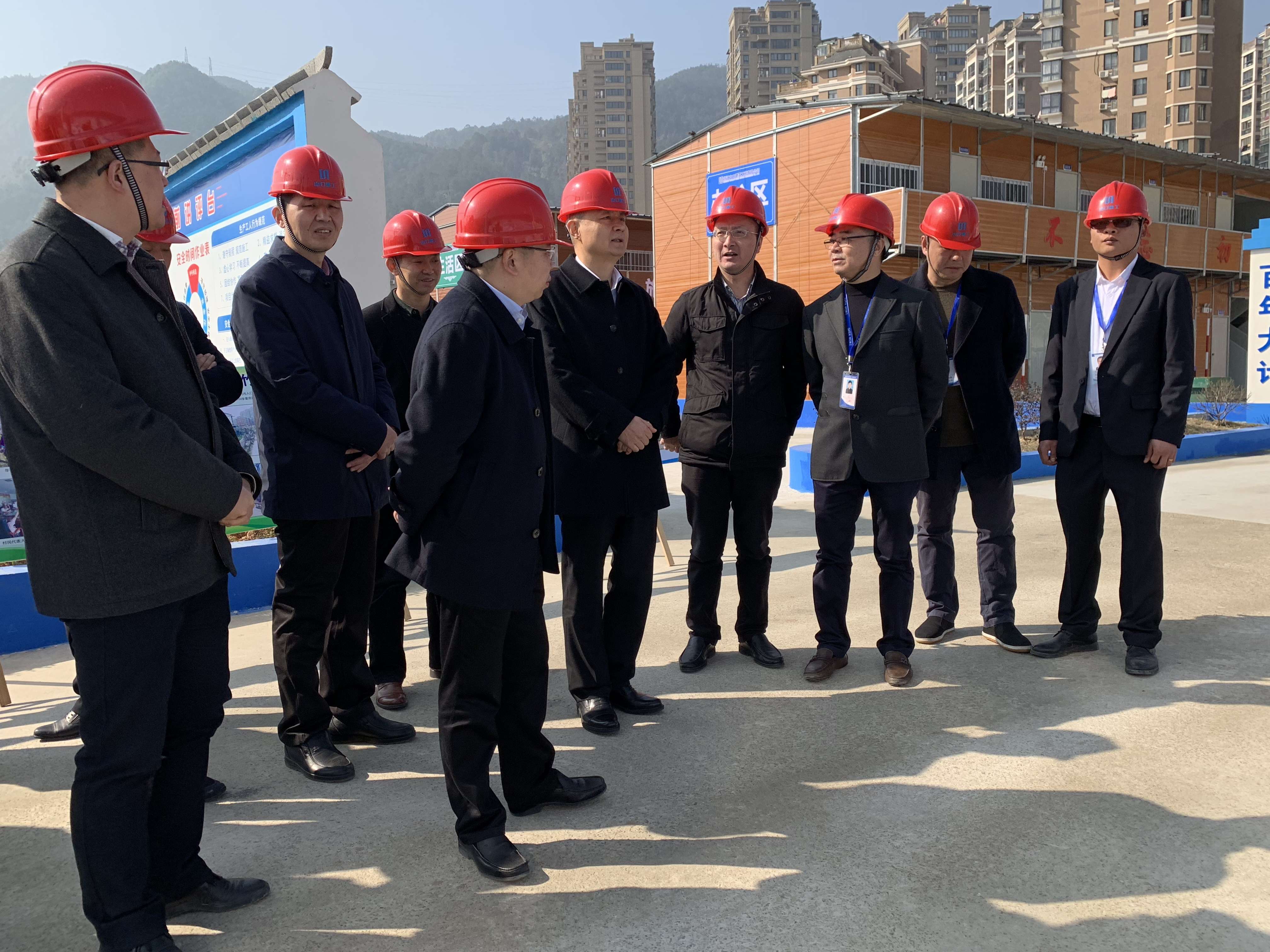 时任丽水市副书记李峰莅临指导